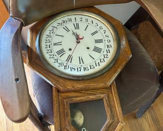 Vintage Clock hand made from a kit.