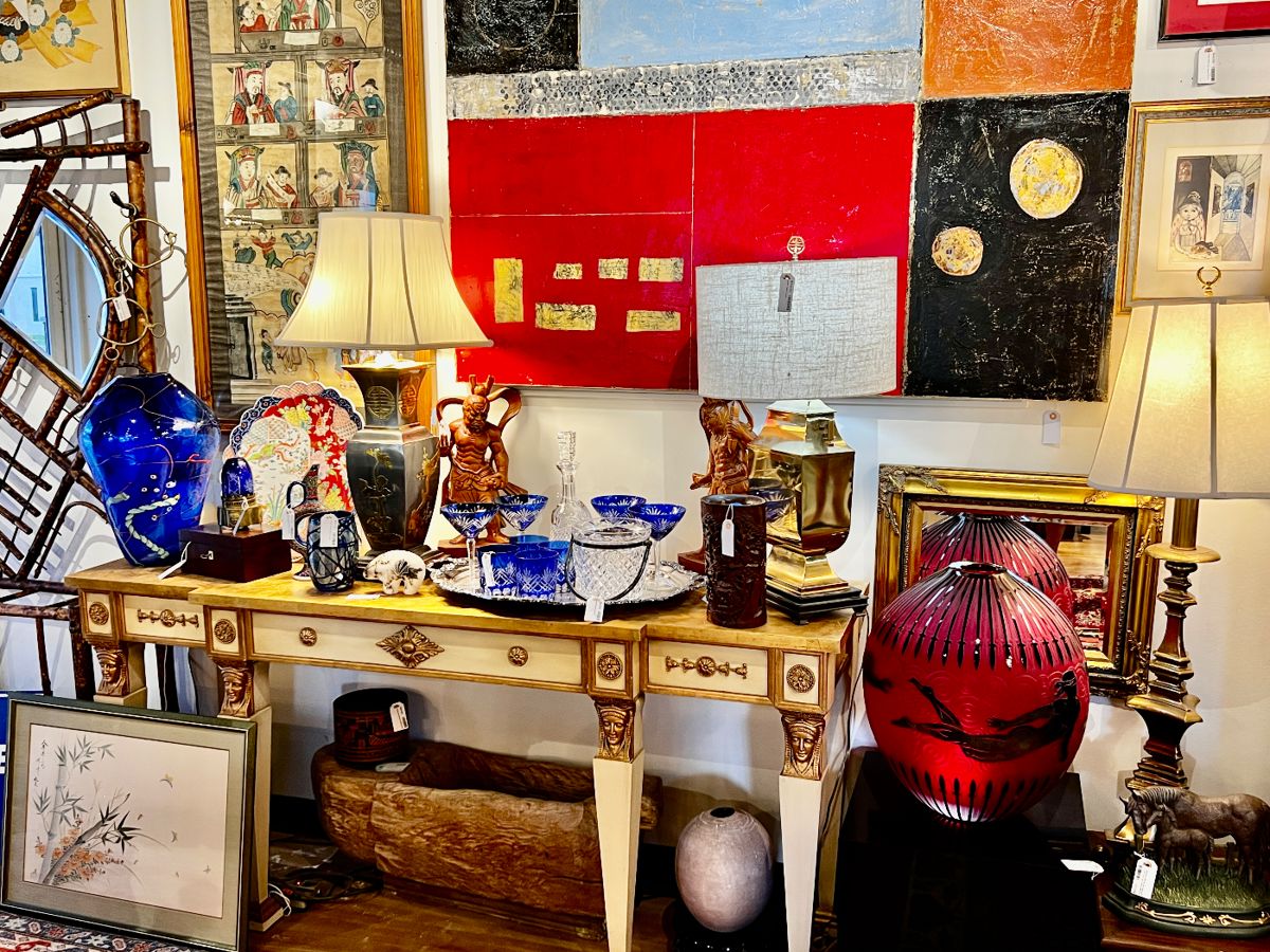 Original art and glass work 