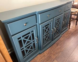 $150 Modern buffet; approx. 30 1/2" x 60" x 16"