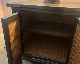 $250 Pair of vintage Chinese cabinets: approx. 24" x 24" x 18 1/2"