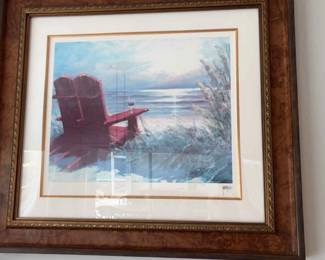 Beach Scenery Painting By MARVO