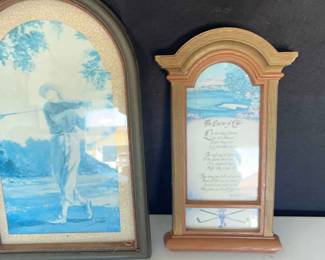 2 Golf Themed Pictures