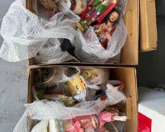 Mystery Lot Three Boxes Of Holiday Items