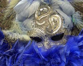 Mardi Gras Mask Handmade