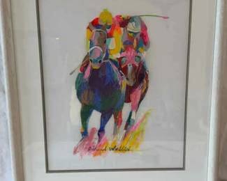 Artwork titled Race 4 and was created by artist Richard Wallich