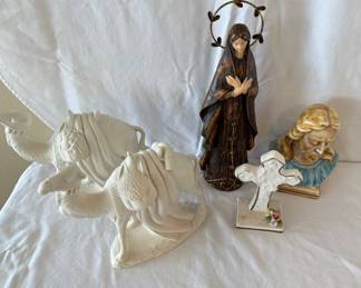 Lot Of 5 Religious Collectibles
