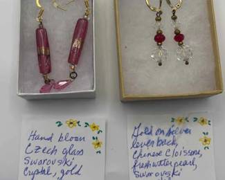 A Beautiful Array Of Mixed Jewelry, Sterling Silver, Pearls And Crystals