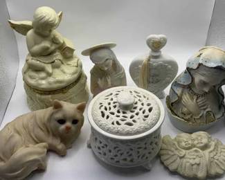 Religious Collectibles Set Of 7 Decor