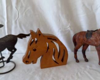 Lot Of 3 Horse Themed Collectibles