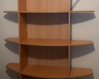 Retro Wooden Shelf 72 Tall, 42 Long, 14 Thick.