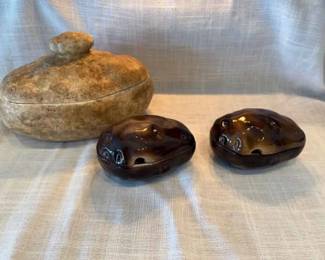 Vintage Baked Potato Serving Set