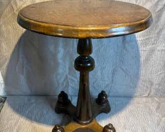 Vintage Wood Lamp Table