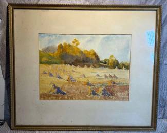 James Dichmont Signed Watercolor