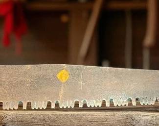 Vintage 2Man Crosscut Logging Saw 