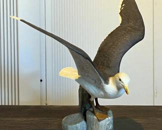 1984 Franklin Porcelain The Great BlackBacked Gull