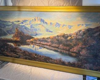 1931 Charles Frederick Barker Oil Painting