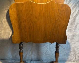 Vintage Wood Media Stand