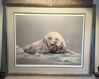 1983 RoniLee Lynch Just Dozin Print