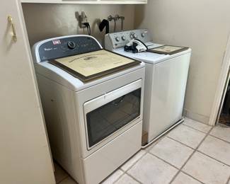 Washer and Dryer