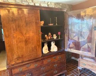 linen press