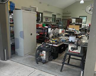 Shop and a Garage PACKED with TOOLS!