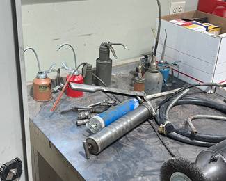 Oil Cans and Grease Guns