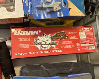 NEW Bauer Compact Circular Saw