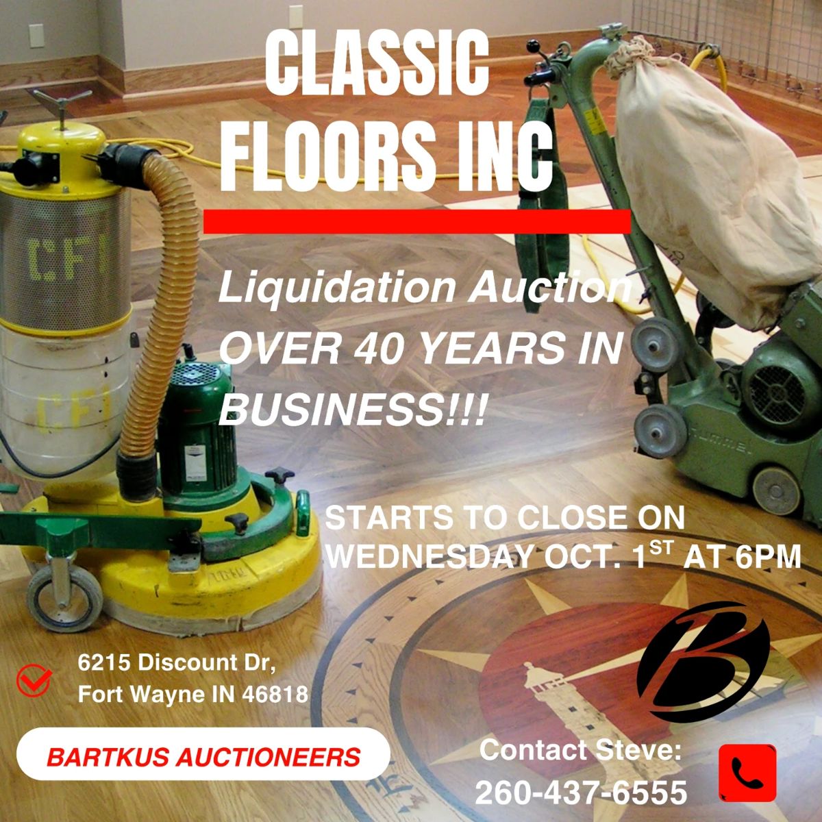 Classic Flooring Liquidation Auction