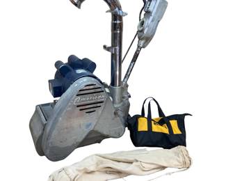 8" American Lincoln Floor Sander w/ Upgraded Motor & Parts