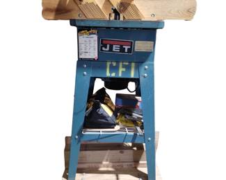 Jet Woodworking Shaper- Model JWC-18HO w/ Multiple Cutting Heads