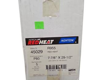 (4bx) Red Heat 7 7/8 x 29 1/2 #80g