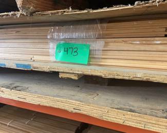 Red Birch 2 ¼” x ¾” 130 sf