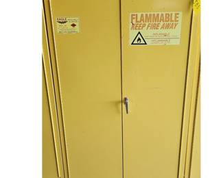 Eagle Safety Storage Unit- Model 1992 90gal Capacity (Contents not included)