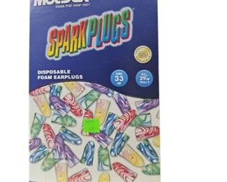 (3bx) Spark Plugs Disposable Earplugs