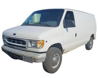 1998 Ford Van- White- 272573 Miles approx.