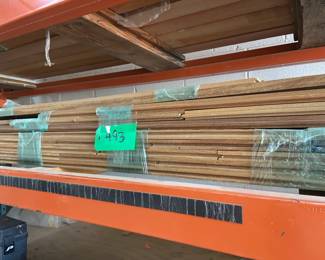 Sapelle 4” 80 sf Brazilian Teak 3 ¼”, 4”, 5” select 124 sf