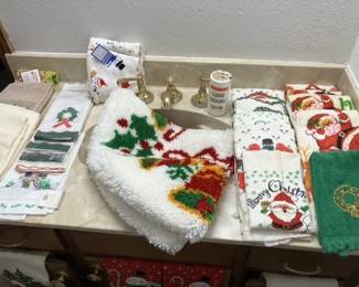 Christmas Towels & Skirt