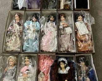 Presidential Ladies Dolls by Nortel