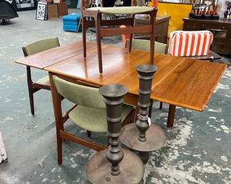 10Small Teak Dining Set