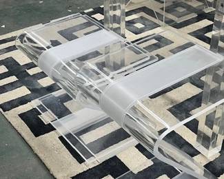 10Lucite Nesting Tables