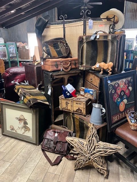 1. Art, Decor, Luggage