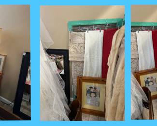 17. Pillows, Linens & Mink Coat