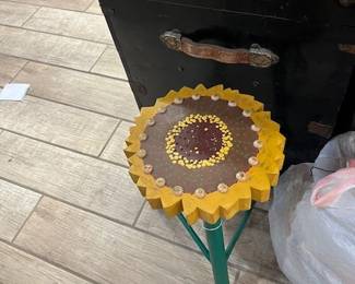 54. 2 of 2 Flower Stool