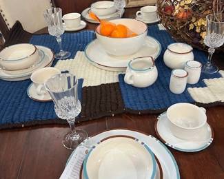 70. Closeups up of table setting