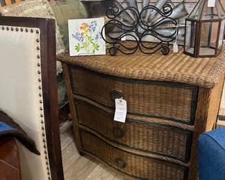 60. Wicker Style Chest