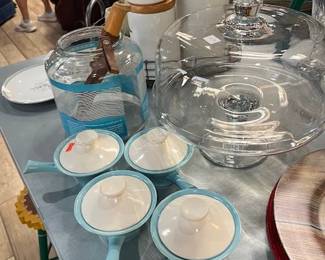 41. Pedestal Cake Stand with Dome