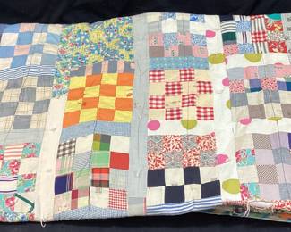 VTG. PATCHWORK QUILT