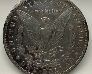 1891-O MORGAN SILVER DOLLAR 1891-O NEW ORLEANS MORGAN SILVER DOLLAR
