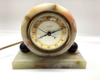2 MCM ELECTRIC CLOCKS SONORA, CALMEN (BOTH NEED REWIRING)