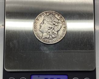 1894-S MORGAN SILVER DOLLAR 1894-S SAN FRANCISCO MORGAN SILVER DOLLAR